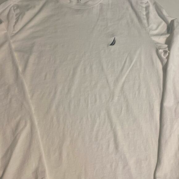 Men’s Medium Nautica long sleeve white shirt - Picture 1 of 5